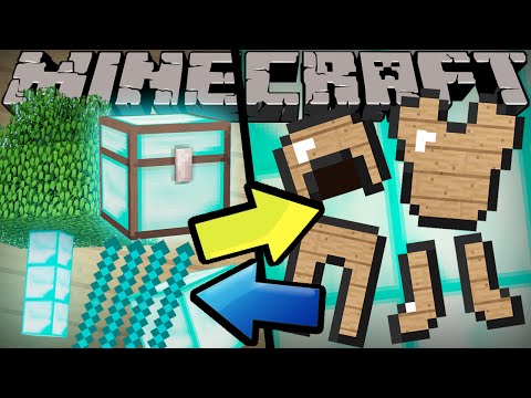 If Diamonds and Wood Switched Places - Minecraft
