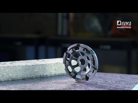 DIEWE Diamantschleiftopf Master Drive Impuls - Schleiftopf für anspruchvollste Aufgaben