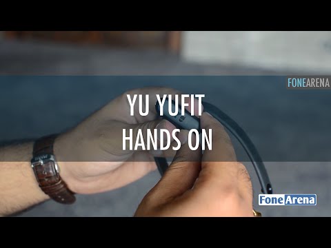 Yu YuFit Fitness Band Hands On