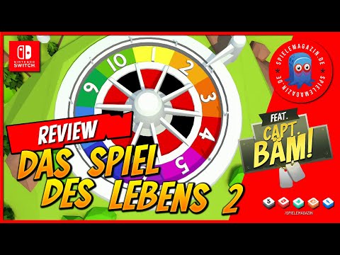 Das Spiel des Lebens 2 Switch Review Deutsch | Spiel des Lebens 2 Spieletest Nintendo Switch