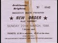 New Order-The Him (Soundcheck) (Live 3-22-1981)