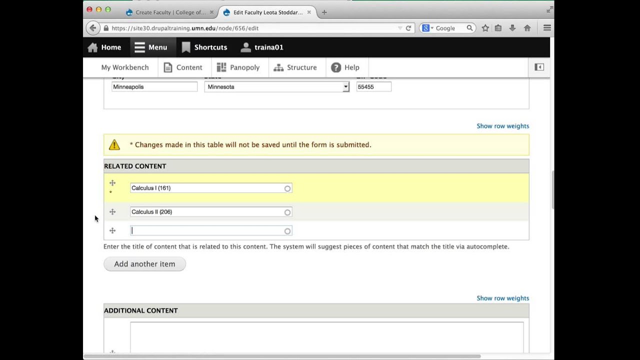 05 Linking Nodes in Drupal
