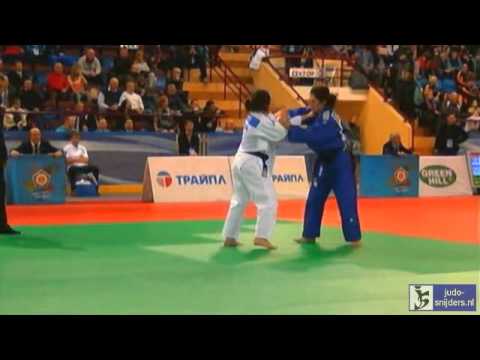 Judo 2013 European Open Minsk: Menz (GER) - Dzhabrailova (UKR) [-48kg] bronze