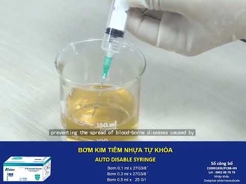 bơm tiem nhựa tự khóa