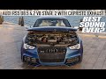 BEST SOUNDING CAR EVER AUDI RS5 B8 5 V8 STAGE 2 4 2 CAPRISTO VALVED AWE TUNING EVENTURI WOW