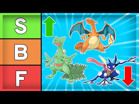 Valuto TUTTI i Pokemon STARTER - Tier List Pokemon