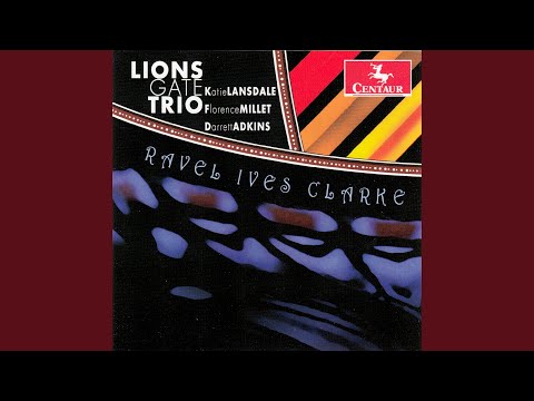 Piano Trio in A Minor: III. Passacaille: Tres large