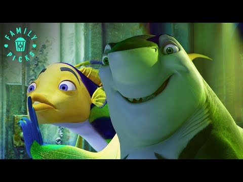 Oscar Hides Lenny at his Place | Shark Tale