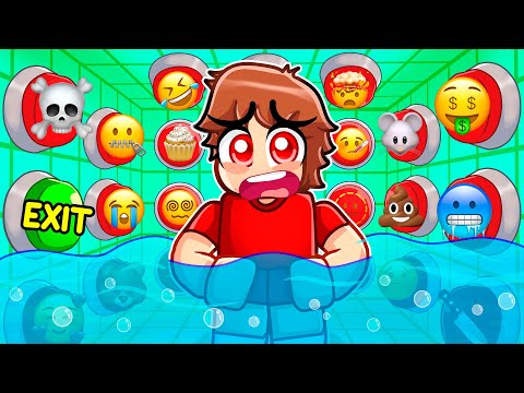 100 BUTTONS But Only 1 Lets Me ESCAPE...