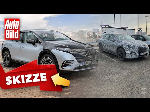 Mercedes EQS SUV (2022) | So könnte das EQS SUV kommen | Skizze