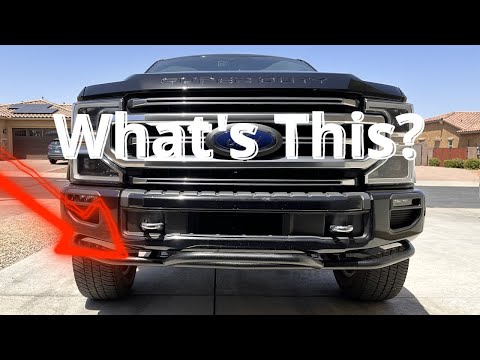 Frame Mounted Lower Bumper Protection | Ford Super Duty Valance