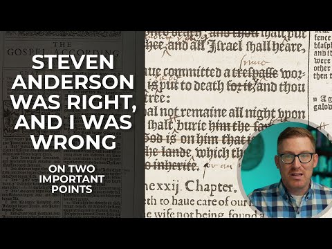 Steven Anderson Was Right, and I Was Wrong