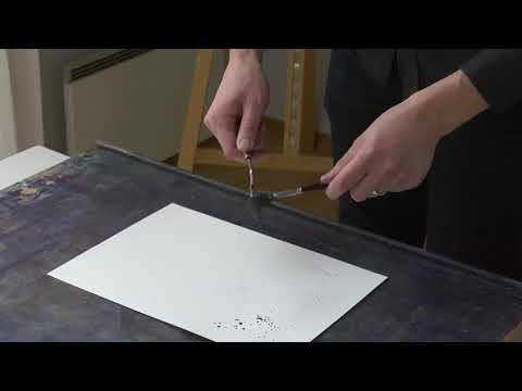 Ateljé 5 – En grundkurs i akvarell / #11 Skvätta & Stänka