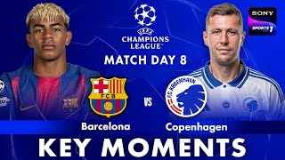 Barcelona vs Copenhagen | Key Moments | UEFA Champions League 2026