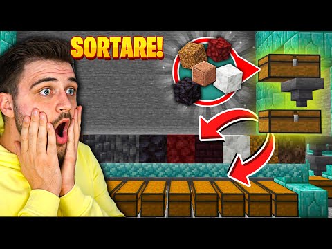 Am FACUT un SISTEM de SORTARE si COLECTARE (550.000 de ITEME) - Topicraft