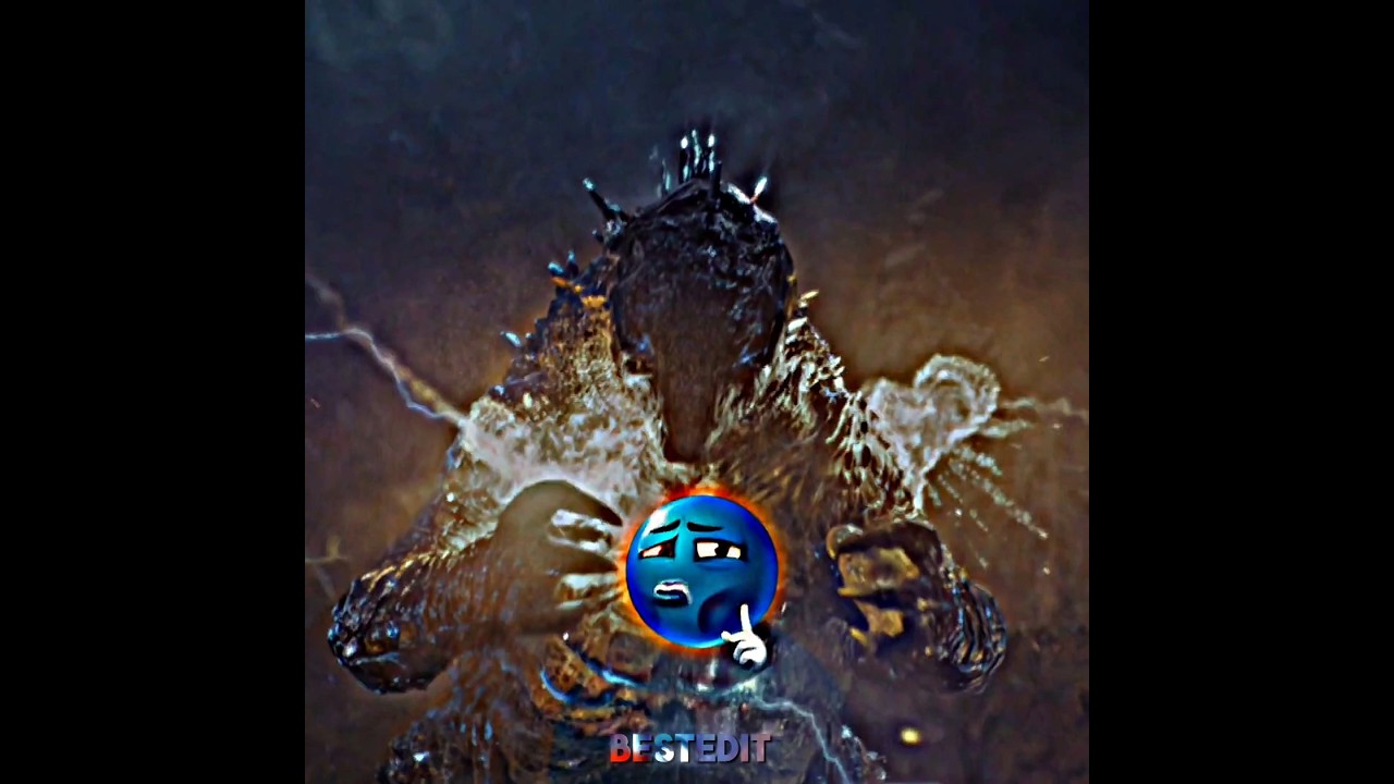Godzilla showing his power ☠️🔥 #godzilla #edit