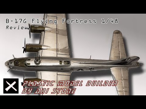Review of the B-17G Flying Fortress Revell Scale Plastic Model in 1:48