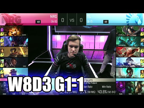 NRG eSports vs Team Liquid | Game 1 S6 NA LCS Summer 2016 Week 8 Day 3 | NRG vs TL G1 W8D3 1080p