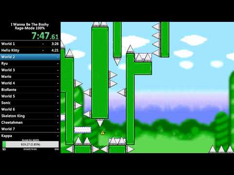 Boshy Rage-Mode 100% Glitchless (Normal Boshy only) in 3:03:49