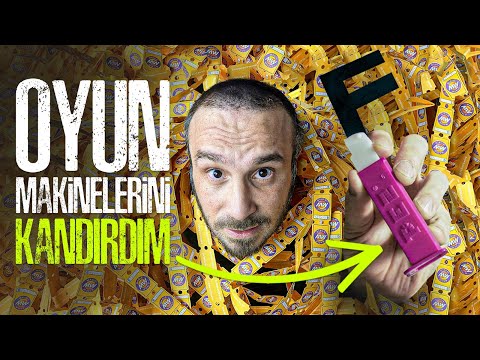 OYUN MAKİNELERİNİ KANDIRDIM | KAZANDIM!