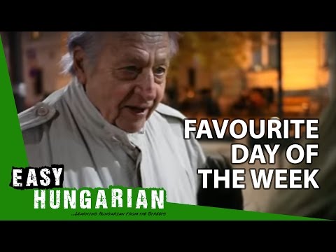 Easy Hungarian 10 - Favourite day