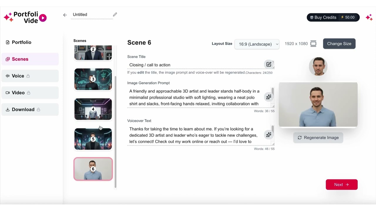 PortfolioVideo demo video