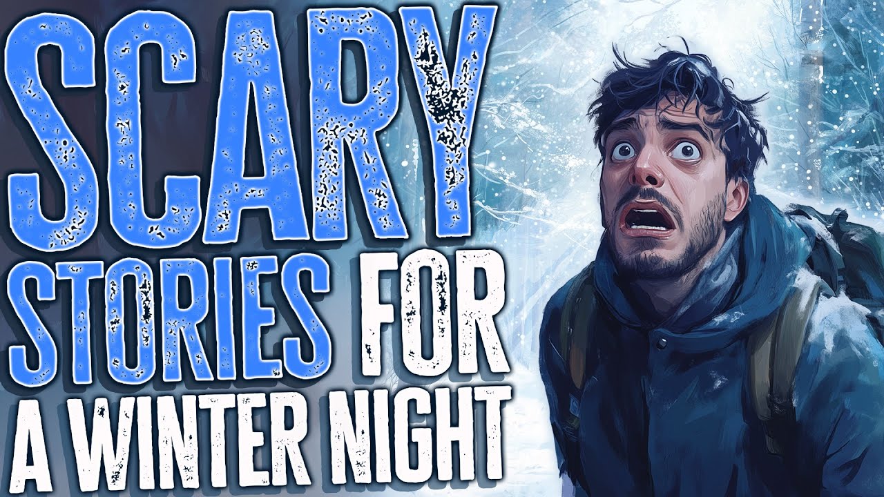 Creepy Black Screen Horror Stories for a Winter Night | with Relaxing Rain Sounds for Sleep