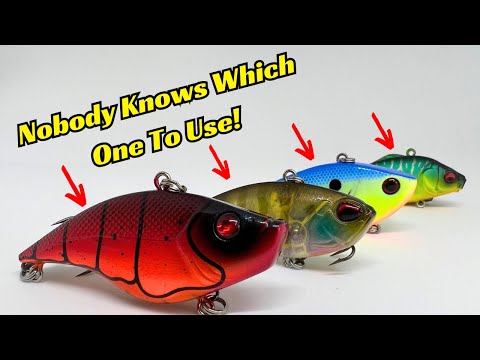Most Anglers Don’t Know How To Choose The Correct Lipless Crankbait! Do You?