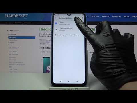 How to Disable/Enable Automatic Text Correction in Motorola Moto G30 - Auto Correction