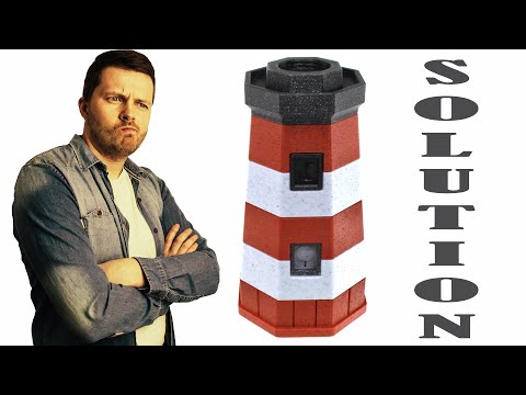 Lunar Lighthouse Puzzle from Puzzle Master - Solution