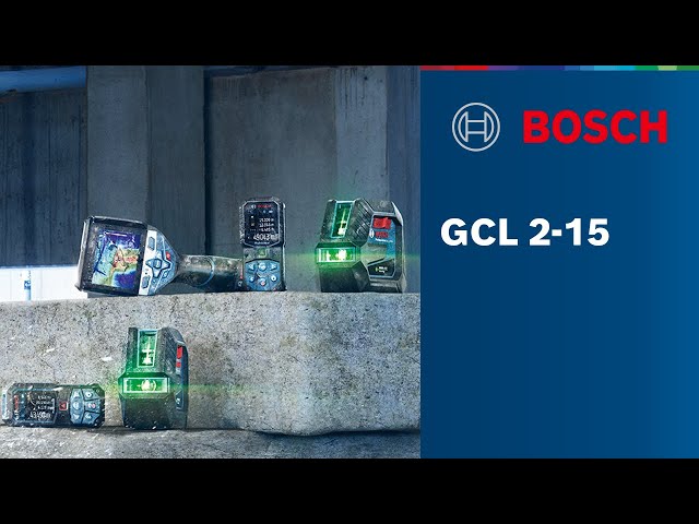 Bosch GCL 2-15 Kruislijnlaser met loodlijnfunctie in tas - 15m-image