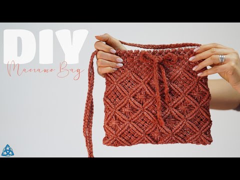 Macrame Bag Tutorial DIY Macrame Wallet for Girls
