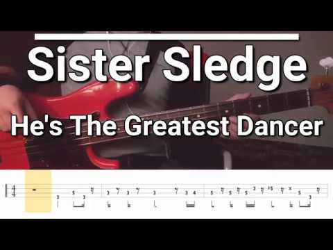 Sister Sledge - He's The Greatest Dancer (Bass Cover) TABS
