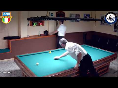 Beinat vs De Franceschi - Gara Regionale Handicap 1/2/3Cat CSB Martino's Billiards(LT) 13/16Lug2017