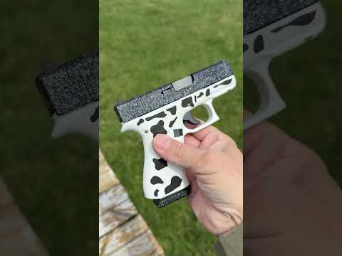 GLOCK 43X MOS TACTICAL COW 🐮GLITTER ✨ 9MM 3.4″ BARREL 10-ROUNDS