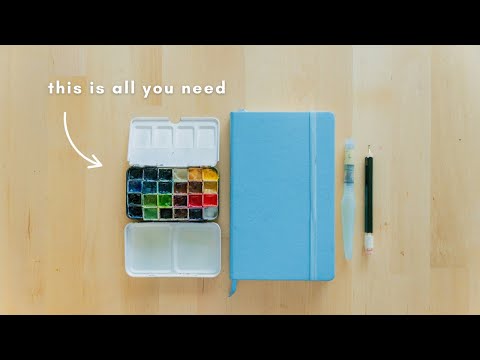 The BUDGET FRIENDLY watercolor kit that got me to PAINT more