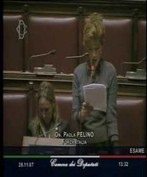 La Pelino sta al Welfare come il cacio sui maccheroni....