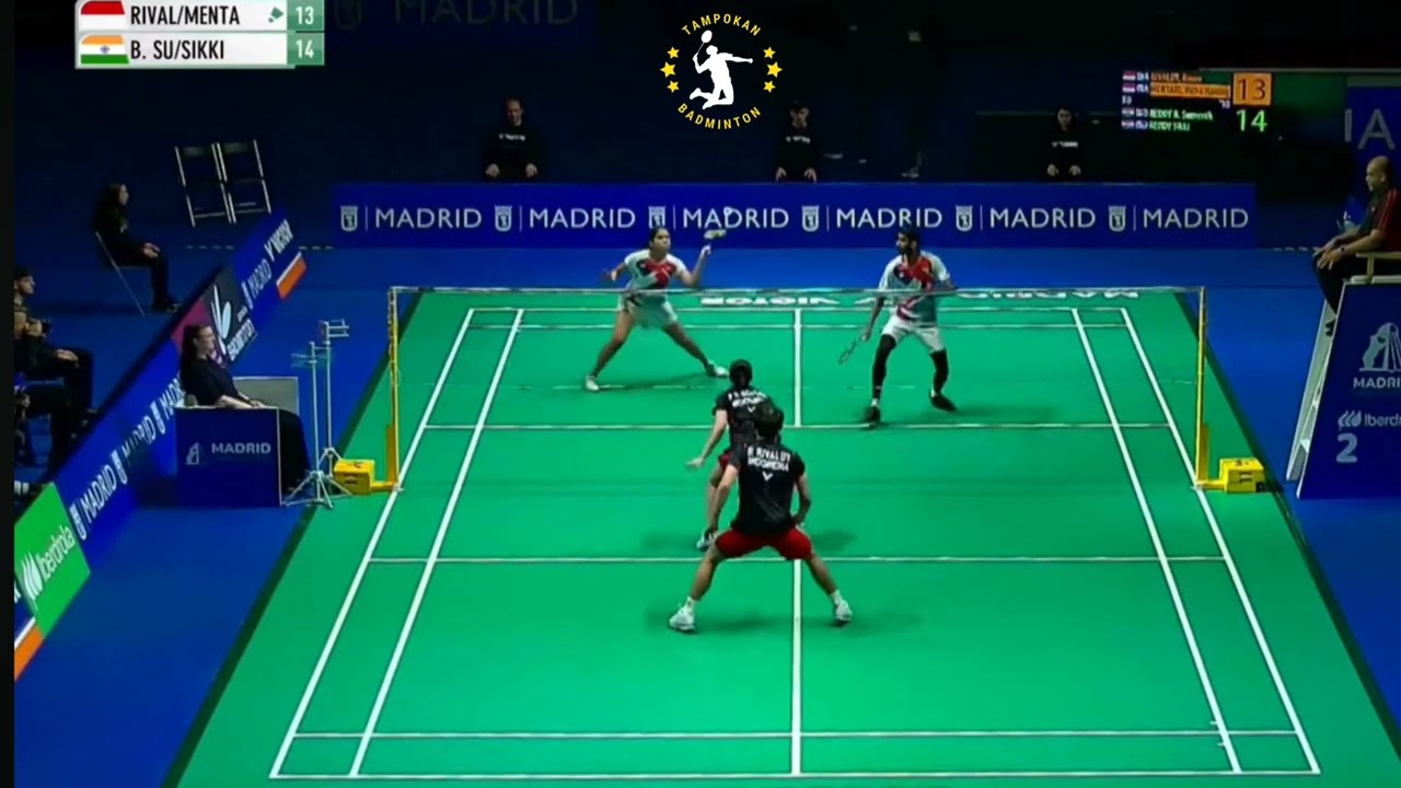 Rinov/Pitha Melaju Ke Final Spain Masters 2024 #badmintonhariini