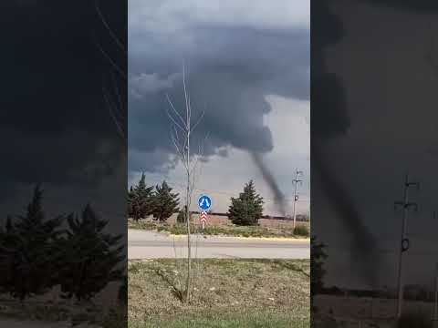 Tornado en Naschel ( provincia de San Luis)