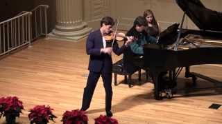 Charlie Siem - Franck Sonata for violin and piano - LIVE Recording