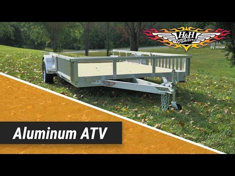 2022 H&H 82X14 RAILSIDE ALUM ATV 3K in Payson, Arizona - Video 1