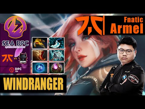 FNATIC vs BOOM | ARMEL UNEXPECTED PICK WINDRANGER MID EZ WIN | DPC SEA TOUR 2 SPRING 2022 Highlights