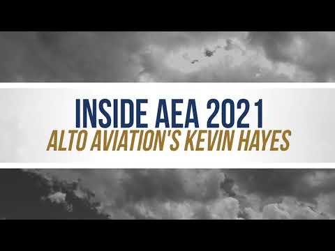 Aero-TV: Inside AEA 2021 - Alto Aviation's Kevin Hayes