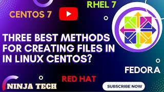 3 Methods for Creating Files in Linux - CentOS 7