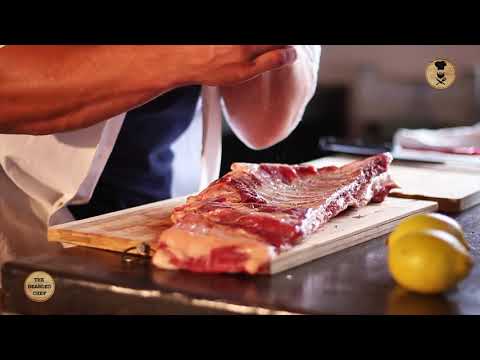 Slow Roasted Whole Lamb Rib by The Bearded Chef