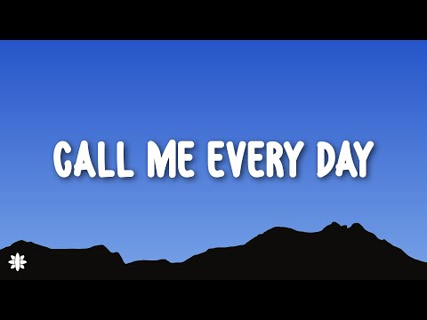 Chris Brown - Call Me Every Day (Lyrics) ft. WizKid