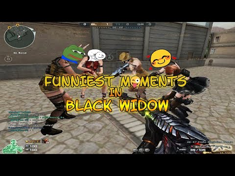 CrossFire -  FUNNIEST MOMENTS IN BLACK WIDOW MAP