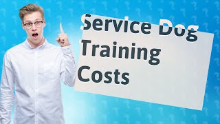 How much does it cost to train a service dog in Ontario?
