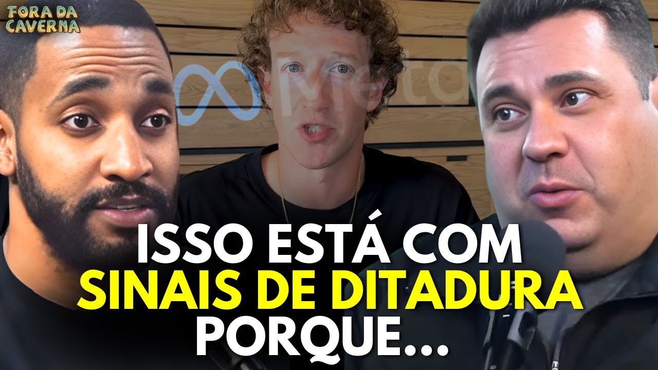 META, Brasil e credibilidade DECADENTE da MÍDIA, | Cortes do Fora da Caverna