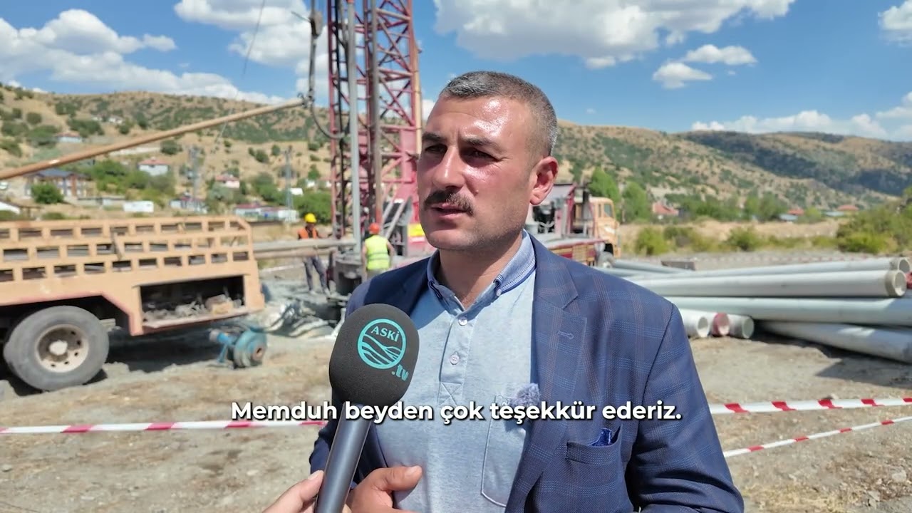 ASKİ’den Çubuk Kösrelik’in içme suyu altyapısına kalıcı çözüm.